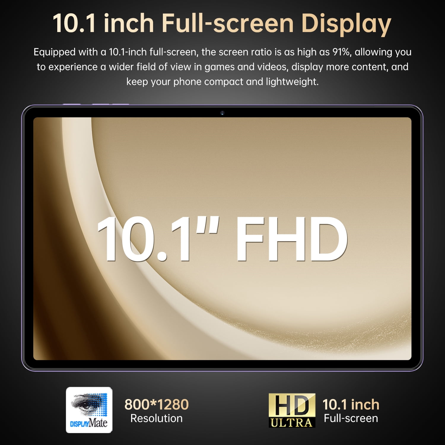 10.1 inch Android 14 Tablets, Quad Core Processor (2+2) 4GB RAM 32GB ROM Tablet, 1280*800 IPS Display, CHYCET 1TB Expandable Tablet PC, 4000mAh Battery, WiFi & Bluetooth Enabled -Pad 7s Pro