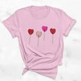 thumbnail image 2 of Blusas de Manga Corta para las Mujeres Divertido Impreso Cuello Redondo Tee, Vintage Humor Gráfico Blusas de Primavera para las Mujeres, 2 of 4