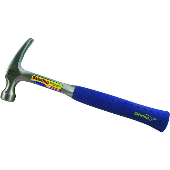 Estwing Ripping Hammer E3-16S, Smooth Face - 16 oz Steel Handle