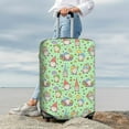 thumbnail image 4 of Wukai Spring Gnomes Elastic Luggage Cover: Personalized Protection for Your Suitcase - Fits 19~29-inch, Washable & Durable Travel Companion-X-Large, 4 of 8