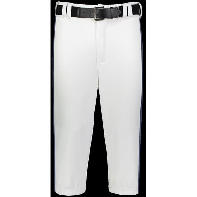 Adult Piped Diamond Series Culotte 2.0, Blanc & Marine - 2TG