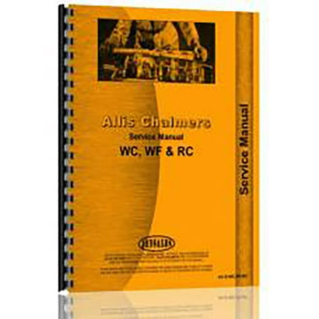 Manual A/c Controls - New Service Manual Made to fit Allis Chalmers AC Tractor Model RC