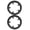 Style A, variant on 2Pcs Mountain Bike Chain Guard Bicycles Sprocket Protective Cover Easy to Install