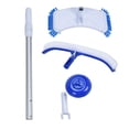 thumbnail image 3 of Portable Swimming Pool Cleaner Set Suction Head Telescopic Rod with Brush Pool Cleaning Tool, 3 of 7