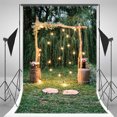 thumbnail image 1 of Arbre Forêt Nuit Studio Photographie Fond Mariage Accessoires, 1 of 4