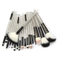 thumbnail image 4 of HILABEE 18-piece cosmetic brush set for Foundation Powder Concealer -Black, 4 of 7