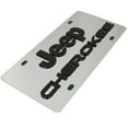 thumbnail image 2 of Jeep Cherokee License Plate (Chrome), 2 of 3