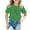 Green-b, variant on WhouRiu Girls Cartoon Graphic Tees Kids Short Sleeve Crew Neck Tshirt Comfortable Cute Casual Summer T Shirts,3-4 Years