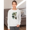 thumbnail image 2 of Wood Ducks Art Sweatshirt Women -John James Audubon Designs, Female Small, 2 of 4