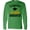 Kelly Green, variant on Inktastic Congrats My Daddy Graduated with cap Long Sleeve T-Shirt