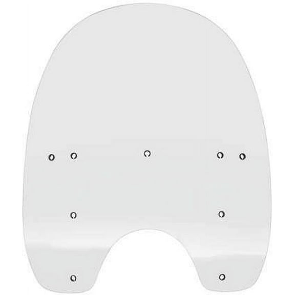 Clear Windshield (Replacement Plastic For Harley-Davidson 19" Rep Shield Fxdwg)