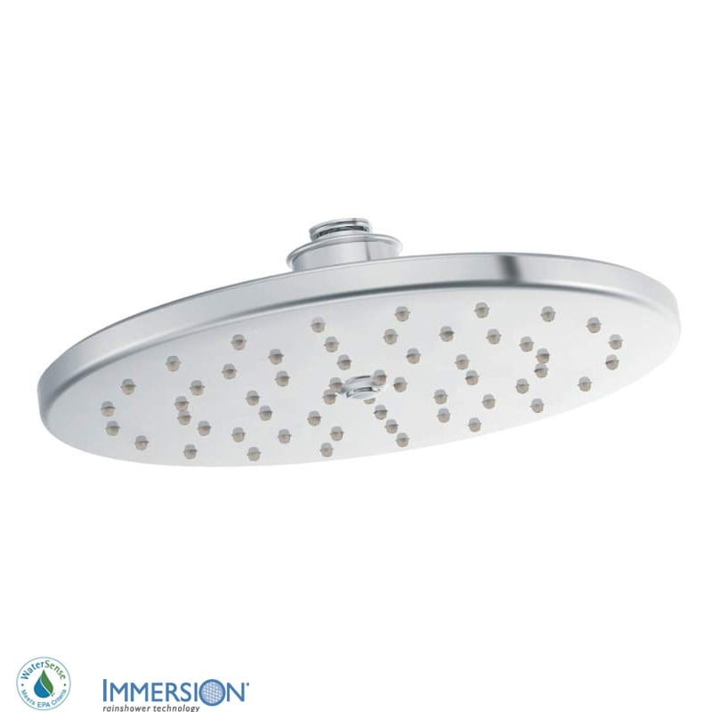 Moen Chrome OneFunction 10" Diameter Spray Head EcoPerformance