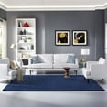 thumbnail image 6 of Enyssa Solid 8x10 Shag Area Rug - Navy, 6 of 6