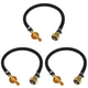 thumbnail image 1 of Adaptador Acoplador Tanque Plano Gas Con Válvula Accesorios Llenado Cobre, 1 of 8