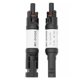 thumbnail image 1 of Conector MC-4 con diodo, conector de panel solar paralelo con diodo de 10 A/15 A/20 A CC 1000 V, adaptador de cable solar fotovoltaico MC-4 macho/hembra (10 A), 1 of 5