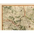 thumbnail image 4 of Historic Map - Reims France Vicinity - Blaeu 1635 - Vintage Wall Art, 4 of 4