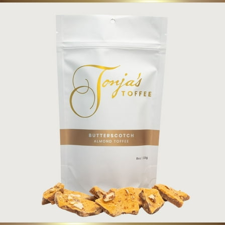 Tonja's Toffee Butterscotch Almond Toffee - 16oz.