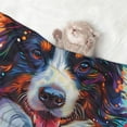 thumbnail image 2 of Pofeuu Oil Painting Sunflower Puppy Print Puppy Blanket,Dog Blankets,Pet Blanket Cozy Cat Blankets for Indoor Cats, Fuzzy Pet Blanket for Kitten Doggy Dog Blankets-Medium, 2 of 8