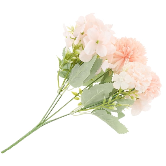 DEEPCRAFF Rose Plated Gold Wedding Bouquet for Bride Elegant Artificial Floral Decoration