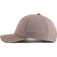 thumbnail image 3 of GFDYREE Men Quick Dry Baseball Cap Laser Cut Mesh Ball Cap Curved Brim Snapback Hat, 3 of 6