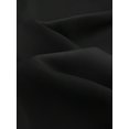 thumbnail image 5 of Womens Black Satin Midi Skirt, High Waist Slip Style, Elegant Evening Party Bottom, Retro Y2K Chic, 5 of 8