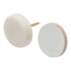 thumbnail image 2 of puntas protectoras para mueble 2.2 cm blanco 4 piezas, 2 of 4