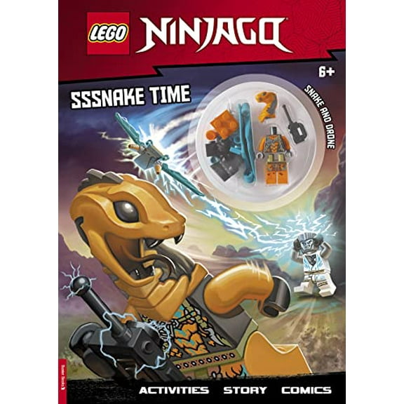 Pre-Owned Lego (R) Ninjago (R): Sssnake Time Activity Book (with Snake Warrior Minifigure) (Paperback) 1780558759 9781780558752