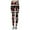 Pink-7, variant on Christmas Leggings for Women High Waisted Santa Claus Print Ankle Length Seasonal Printed Leggings Soft Brushed Pants