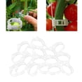 thumbnail image 3 of Paquete de 200 Clips de Plástico para Sujetar Plantas de Jardín, Clips para Tomates, Ataduras para Plantas, Clips para Enrejados para Asegurar Las Pla, 3 of 8