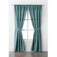 thumbnail image 1 of Mainstays Bennett 84" Rod Pocket Window Curtain Drapery Panel Set, 1 of 1