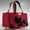 Red, variant on JCLA FP-P-C Foxy Pom Canvas- Pink
