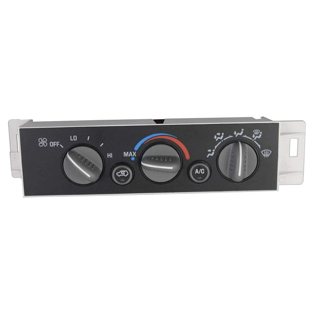 TEKKOAUTO 599-007 A/C Heater Climate Control Pannel Module w/o Rear Window Defogger 9378815 Replace for 1996-2000 Chevy GMC C1500 C2500 C3500 K1500 K2500 K3500 Suburban Silverado Tahoe Yukon 16238895