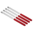 thumbnail image 1 of Unique Bargains 1.2M/4ft Telescopic Handheld Flagpoles, 4Pcs Teachers Pointer Stick Red, 1 of 7