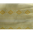 thumbnail image 4 of oneOone Georgette Viscose Fabric Geometric Block Print Fabric By The Yard 42 Inch Wide, 4 of 4