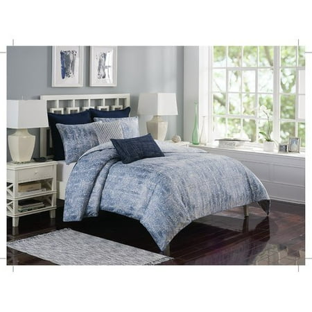 Style Decor Ironwork Reversible Duvet Set Walmart Com