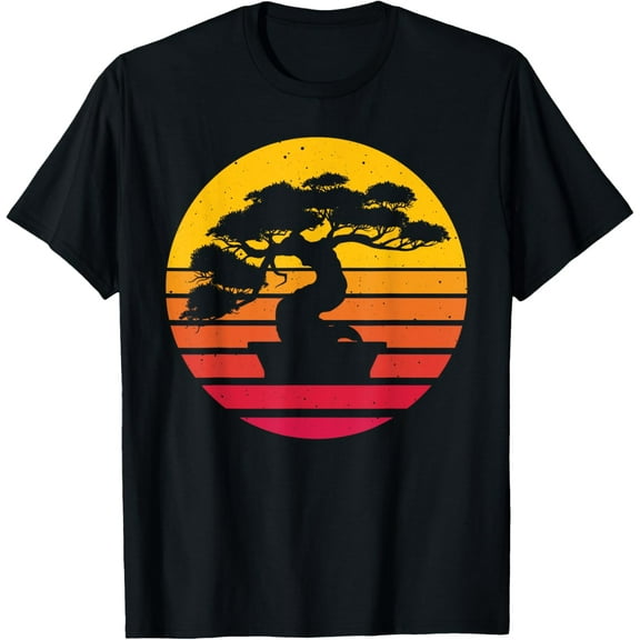 Premium Comfort - Cute Bonsai Tree Design For Men Women Japanese Culture Plant T-Shirt