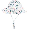 thumbnail image 1 of Baby Girl Sun Hat with UPF 50+ Outdoor Adjustable Beach Hat with Wide Brim Bucket Hats, 1 of 5