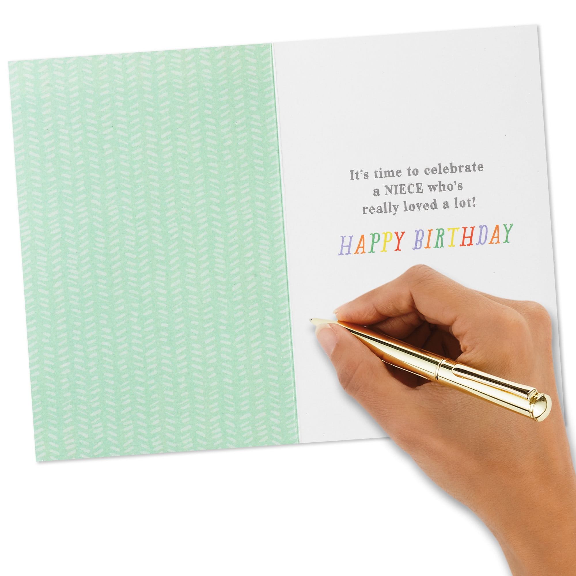 Hallmark Birthday Card for Niece (Cherished and Incredibly Loved)