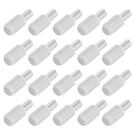 

Uxcell 25 Pack Shelf Bracket Peg Metal 5mm Dia 9.5mm Installation Depth Holder