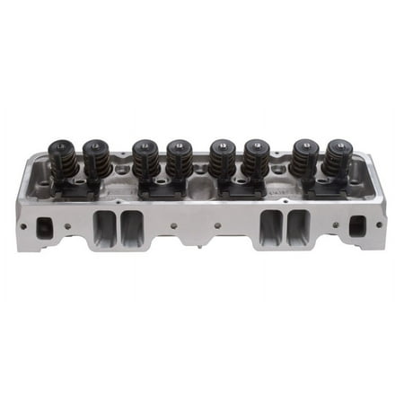 Edelbrock Cyl Head E-Cnc 185 SBC 64cc Straight Plug Complete Fits select: 1975-1986 CHEVROLET C10, 1975-1982 CHEVROLET CORVETTE