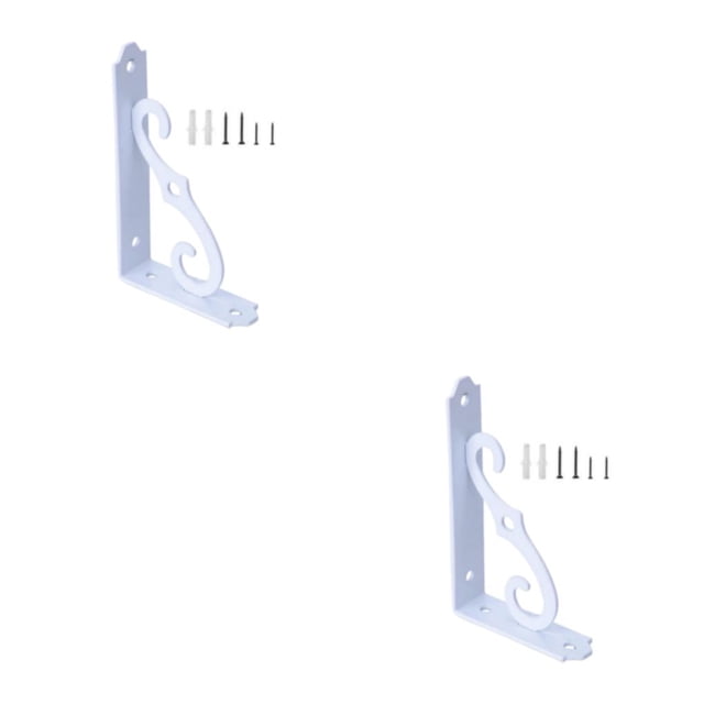 Eigraketly Soporte Triangular para estante de almacenamiento estable y espacioso estante de carga soporte de partición estantería de hierro Type7 NO7