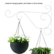 thumbnail image 1 of Soporte colgante, colgador de plantas de hierro Soporte colgante de pared para plantas Colgador de plantas de hierro Características de vanguardia, 1 of 12