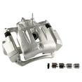 thumbnail image 2 of TRQ Front Left Brake Caliper w/Bracket Drivers Side Compatible with 2006 Lexus RX400h 2001-2007 Toyota Highlander, 2 of 6