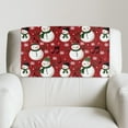 thumbnail image 2 of TSOVTHRID Snowman Snowflake Music Note Print Headrest Covers for Recliners Waterproof Chair Headrest Protector Sofa Head Furniture Protector for Home Office Christmas Decoration 17x27 in, 1 Piece, 2 of 7