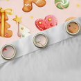 thumbnail image 4 of Manfei Cute Gingerbread Black Out Curtains for Kids Children, Sweet Candy Sugar Curtains Pack of 2 (42x63 Each), Kawaii Christmas Tree Bedroom Curtains, Luxury Bedroom Decor, 4 of 6