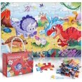 thumbnail image 1 of Puzzles For Kids Ages 4-8, 36 Piece Dinosaur Puzzles For Toddler 4-6,floor Puzzle Children Learning Preschool Educational Toys For Boys And Girls, 1 of 5