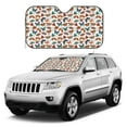 thumbnail image 2 of Fuzoiu Colorful Butterfly Print Car Windshield Sunshade,Foldable Reflective Sun Visor,Windshield Sun Shade,UV Rays Sun Visor Shade,Auto Front Sun Shield Shade-Medium, 2 of 8