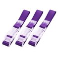 thumbnail image 1 of Unique Bargains Add a Bag Luggage Straps, Adjustable Suitcase Belts with Buckle 300x25mm, Purple 3Pcs, 1 of 5