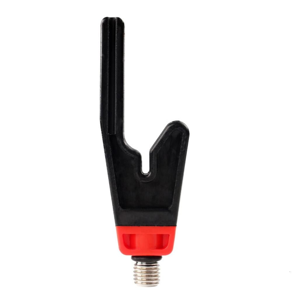 Zorvai Fishing Rod Rest Head with Light Stick Slot Universal Poles Bracket Head 3/8 Thread for Feeder Stand Fishing Tackle