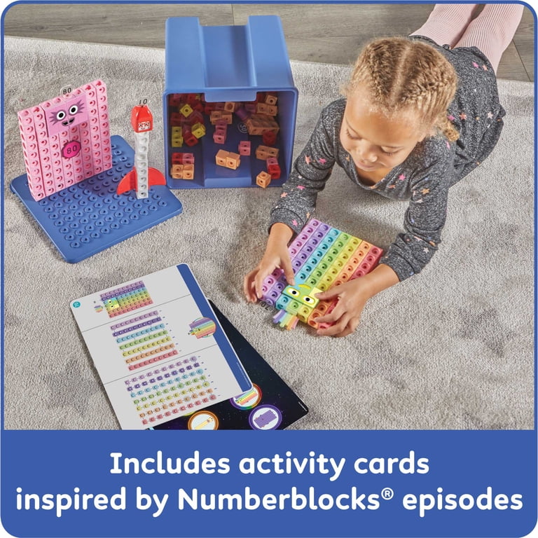 hand2mind Numberblocks Heroes with Zeroes MathLink Cubes Activity hand2mind Numberblocks Heroes with Zeroes MathLink Cubes Activity